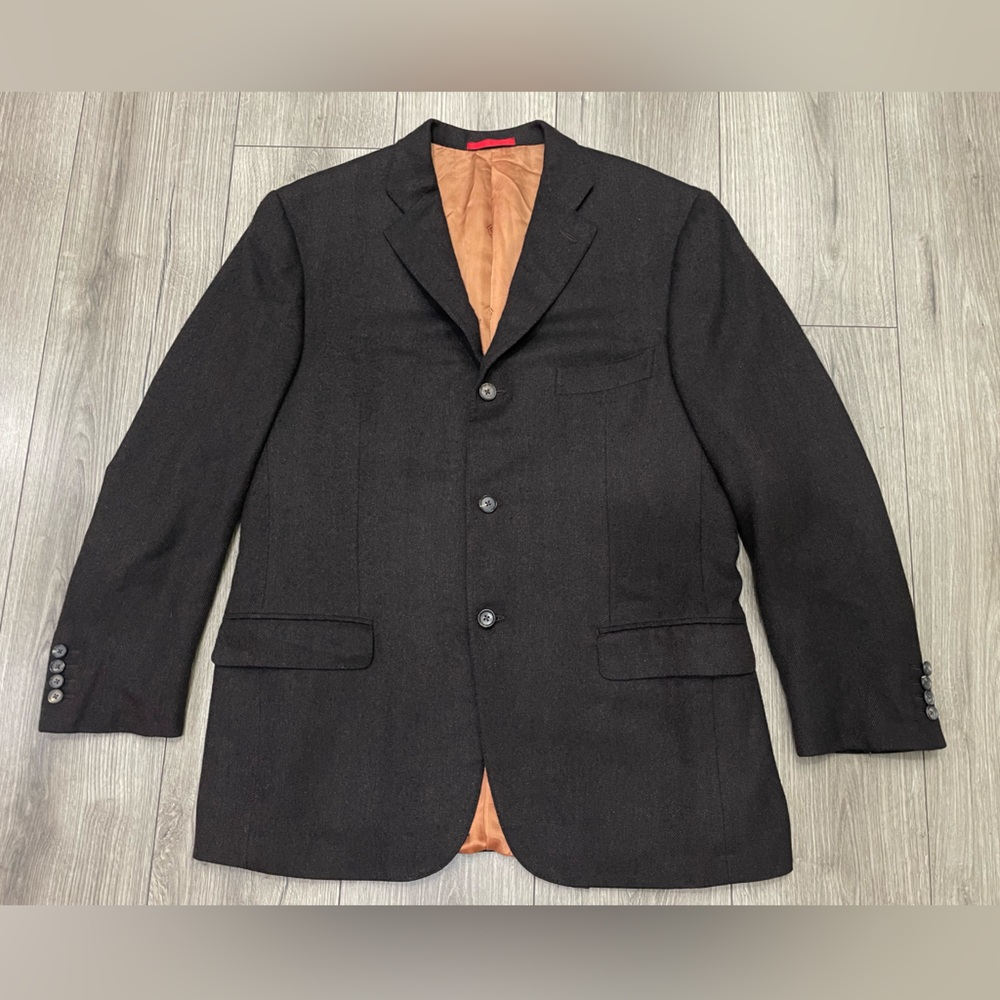 Isaia Sciammeria Cashmere Sport Coat Blazer 54R